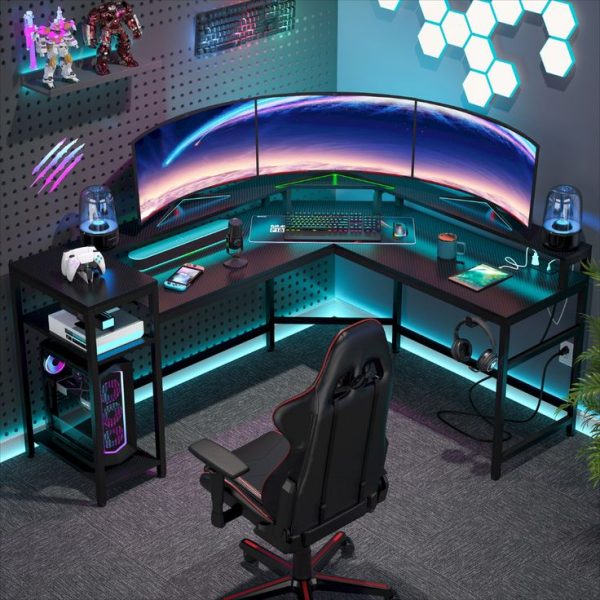 L-Shaped Gaming Desk